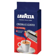 Кофе молотый Lavazza Crema E Gusto Classico, вак/уп 250 гр