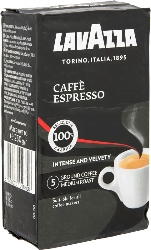 Кофе Lavazza Espresso молотый, 250г-1