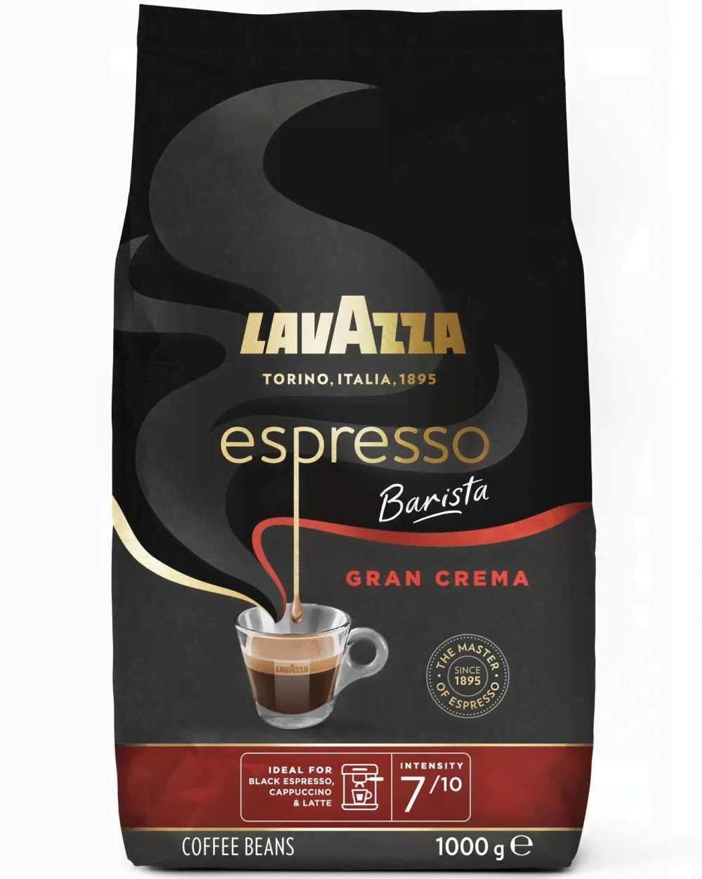 Кофе LAVAZZA Espresso Barista Gran Crema в зернах 1кг