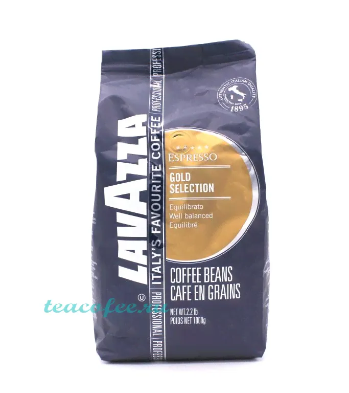 Кофе в зернах Lavazza Espresso Gold Selection 1000 гр.