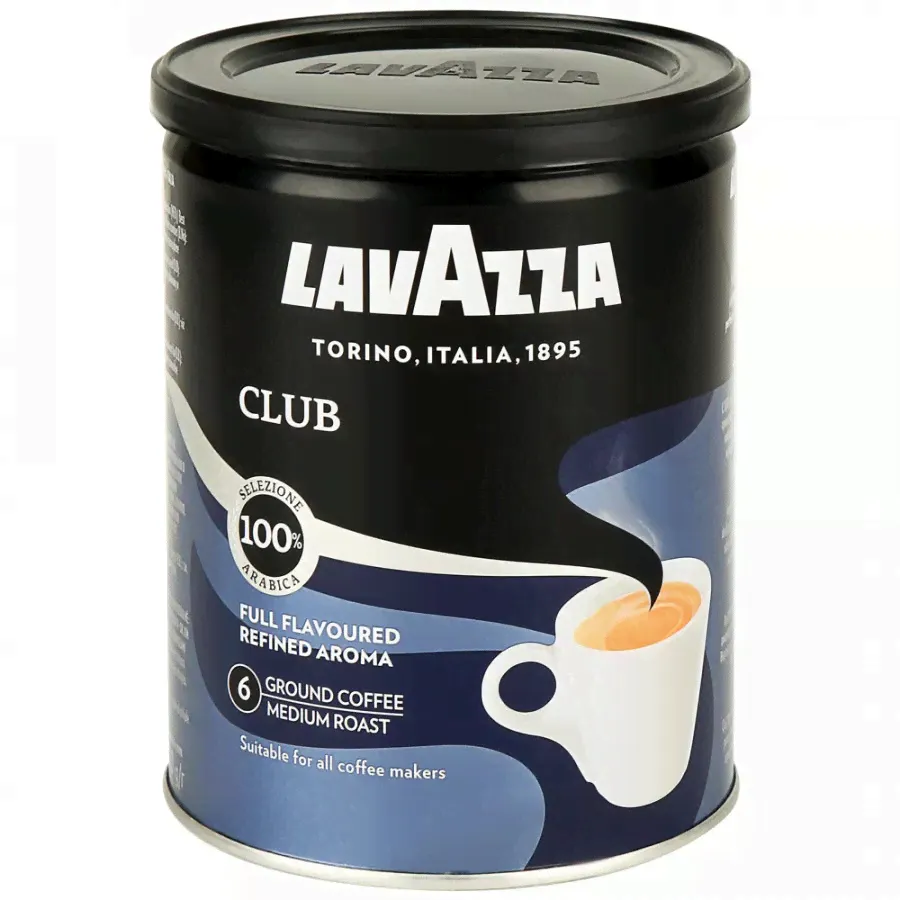 Кофе LAVAZZA Club молотый 250г