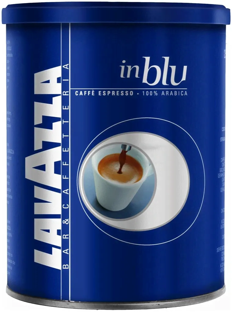LavAzza Inblu Caffe Espresso 100% Arabica, 250g TIN-0