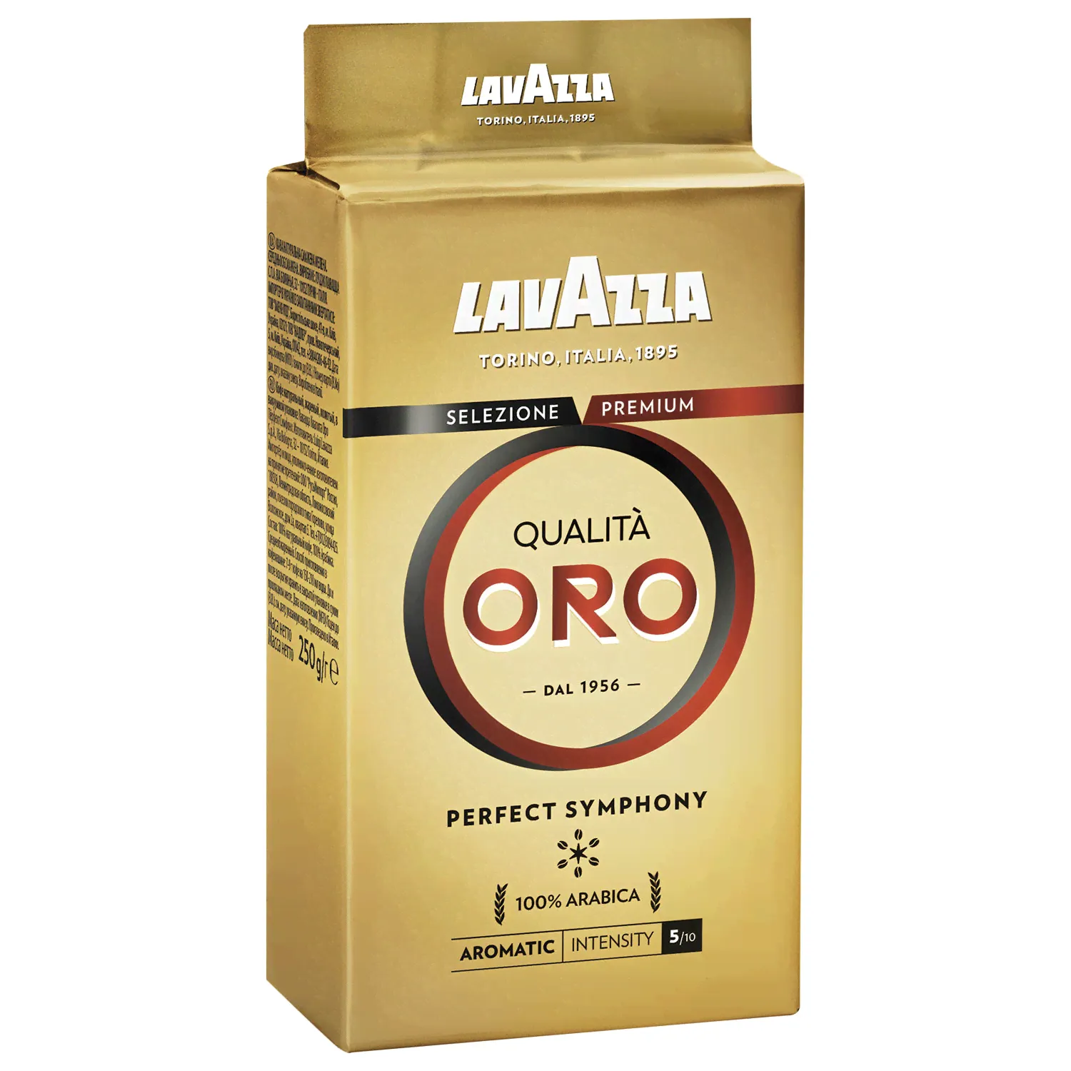 Кофе молотый LAVAZZA "Qualita Oro" 250 г, арабика 100%, ИТАЛИЯ, 1991
