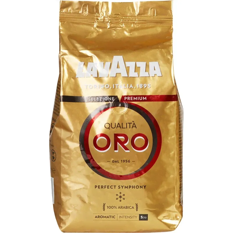 Кофе в зернах LAVAZZA "Qualita Oro" 1 кг, арабика 100%, ИТАЛИЯ, 2056-0