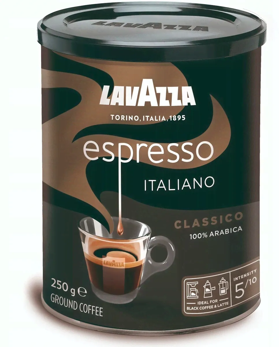 Lavazza Espresso Italiano молотый Ж/Б 250 г