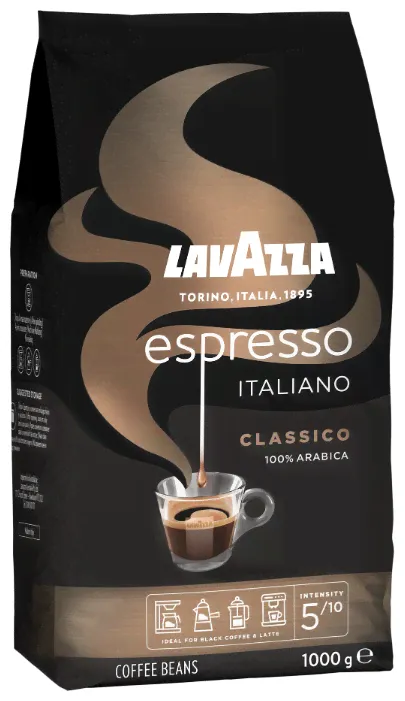 Кофе в зернах Lavazza Espresso Italiano Classico (Caffe Espresso), арабика, 1000 г-3