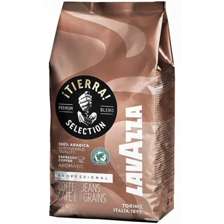 Кофе зерновой Lavazza Tierra Selection (1 кг)-0