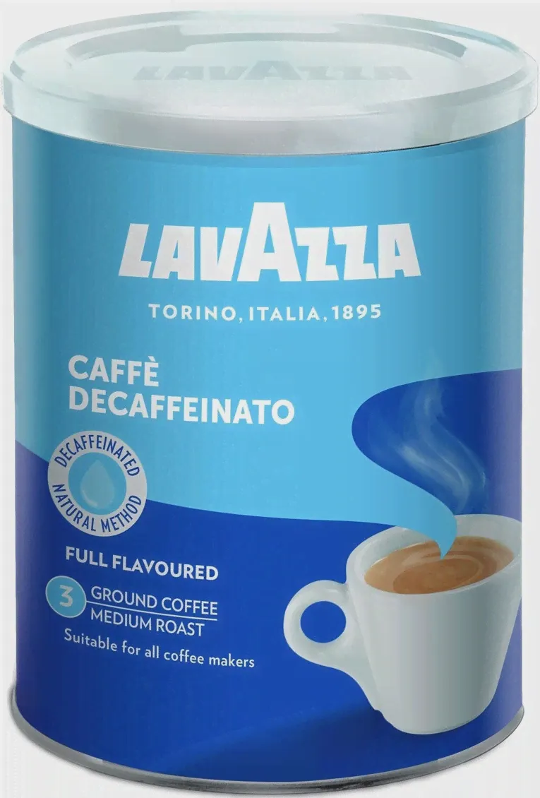 Бакалея Lavazza, "Decaffeinato", Ground Coffee, 250 г