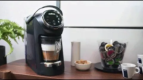 LAVAZZA CLASSY PLUS COFFEE MACHINE: FIRST ALL IN ONE CAPSULES MACHINE - ESPRESSO / LATTE  / DRIP