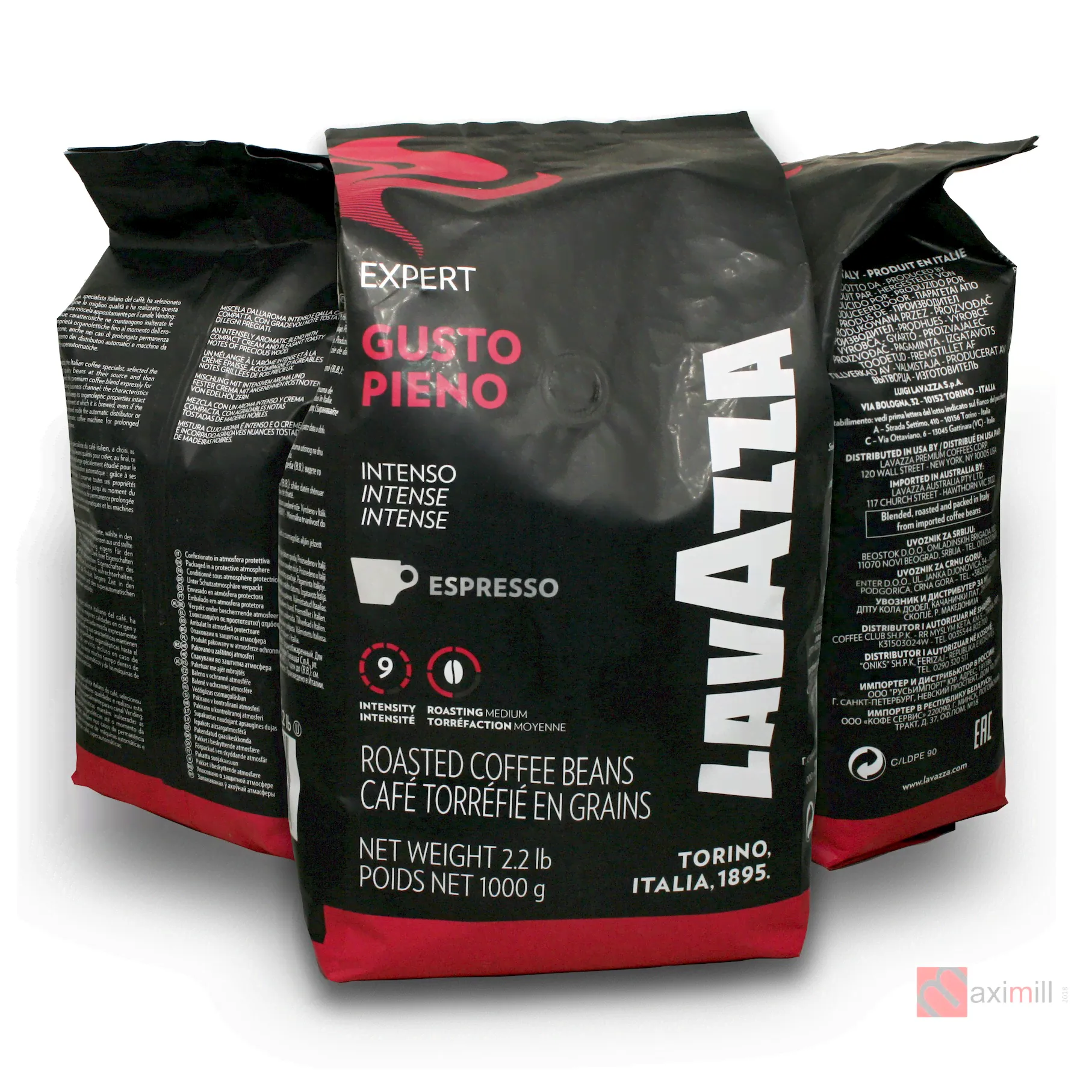 Кофе зерновой Lavazza Gusto Pieno, 1000 гр.