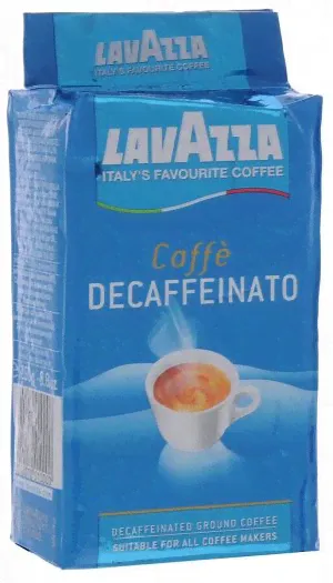 Кофе молотый Lavazza Decaffeinato /без кофеина/ 250г-0