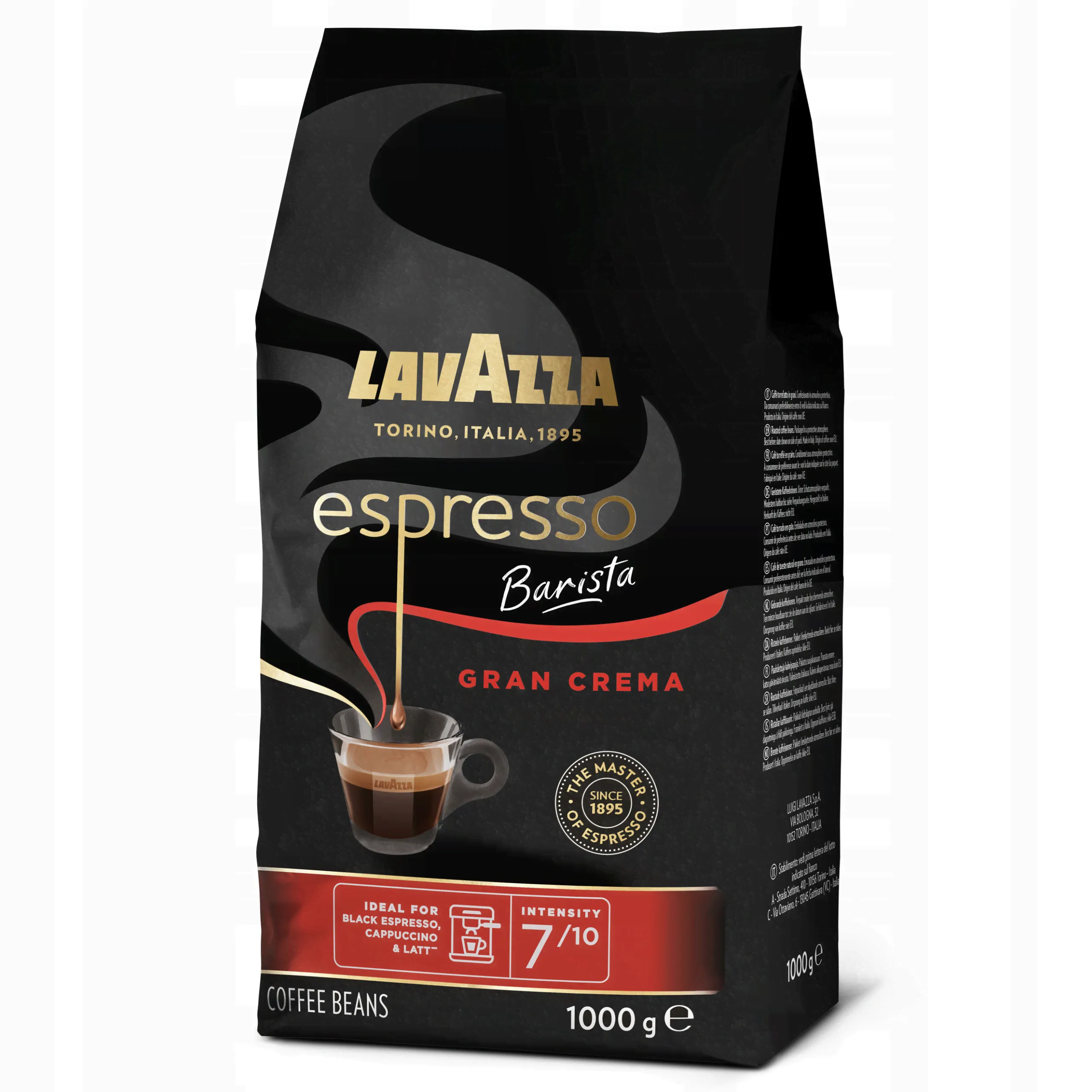 Кофе в зернах Lavazza "Gran Crema Espresso Barista", 1000 г-0