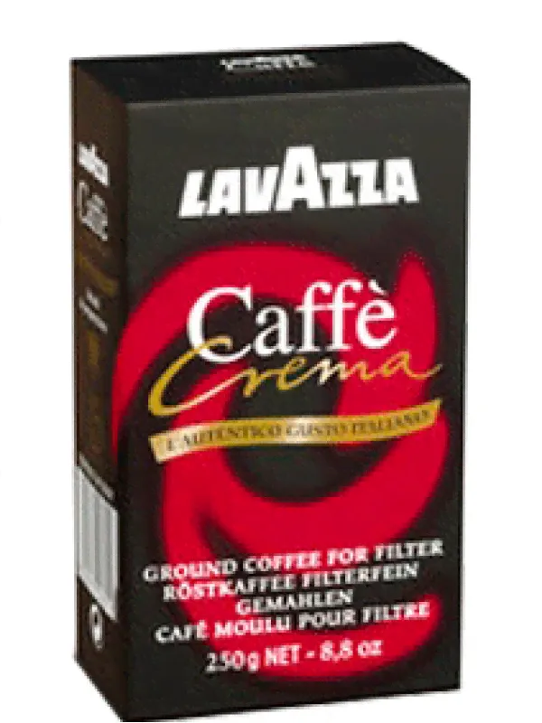 Итальянский кофе Lavazza Молотый Caffe Crema new 250 гр.-0