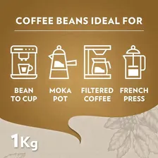 Кофе Lavazza Qualita Oro натуральный жареный в зернах, 1кг