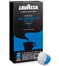 Lavazza Decaffeinato Ricco кофе в капсулах 10шт