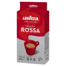 Кофе молотый Lavazza Rosso 250 г (вакуумный пакет)