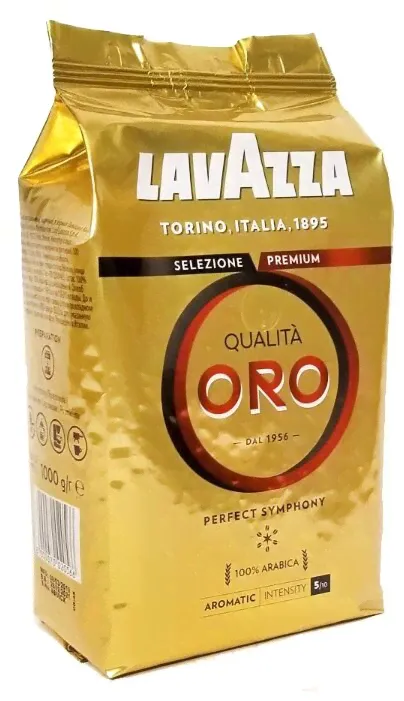 Кофе в зернах Lavazza Qualita Oro, арабика, 1000 г-0