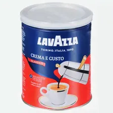Кофе молотый Lavazza Crema e Gusto Classico 250 г металлическая банка
