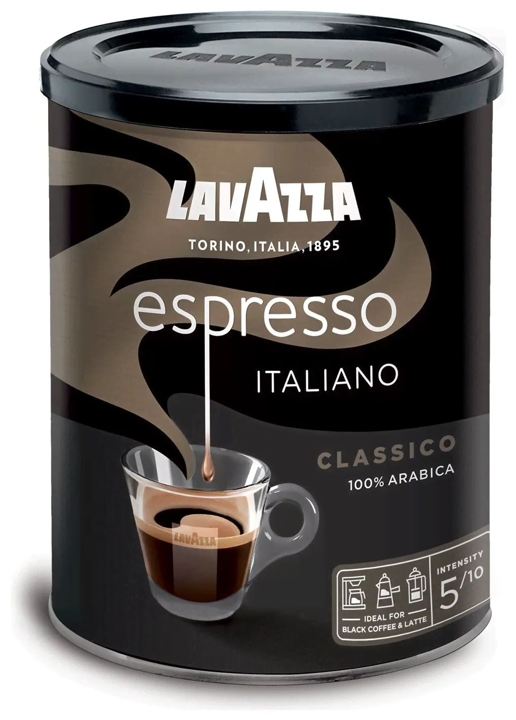 Lavazza Кофе молотый Lavazza "Espresso Italiano Classico", 250 г, жестяная банка, 1887-3