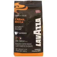 Lavazza Crema Ricca Expert Plus 1кг кофе в зернах пакет арабика/робуста