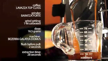 Friday Shots: Lavazza Top Class on Bezzera Galatea Domus