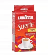 Lavazza Suerte 250g Robusta итальянский молотый кофе средней обжарки