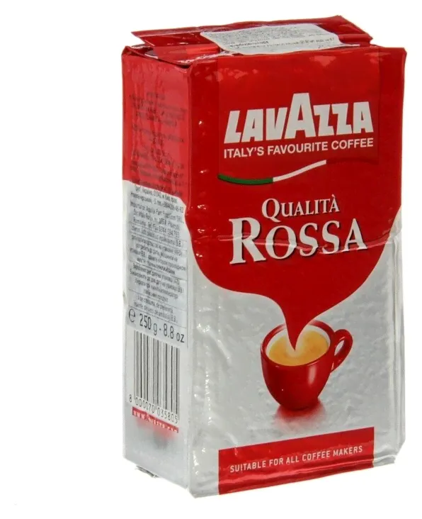 Lavazza Кофе Lavazza Rossa молотый в.у. 250 гр.