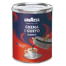 Кофе Lavazza Крема Густо мол. ж/б 250 гр.