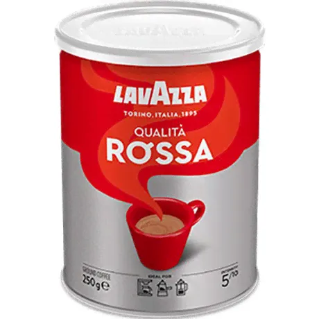 Lavazza Qualita Rossa кофе молотый 250 г жб-0