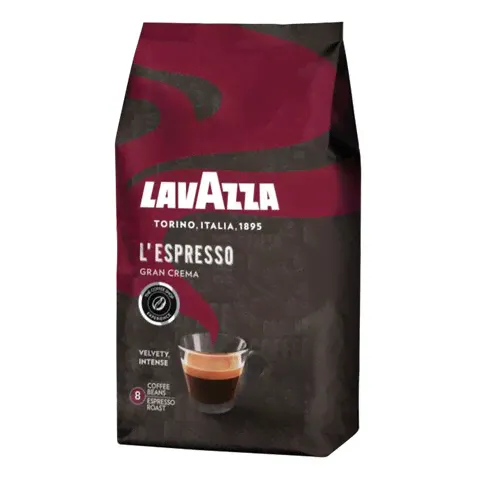 Кофе в зернах LAVAZZA "Barista Gran Crema", 1000 г, 2485-1