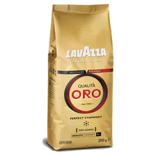 Кофе в зернах LAVAZZA "Qualita Oro", арабика 100%, 250 г, 2051