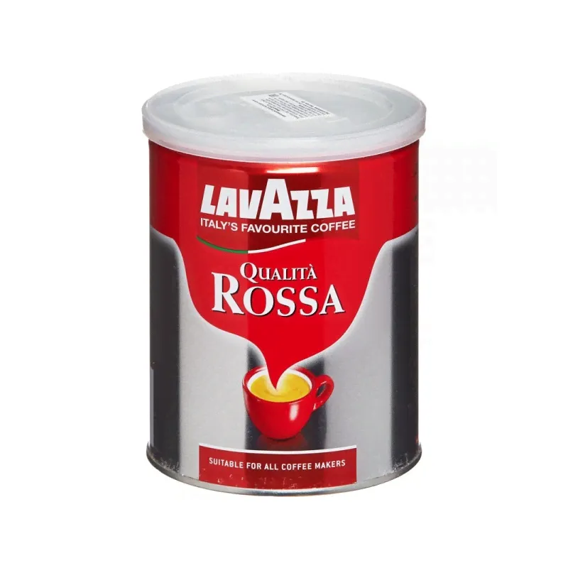 Кофе молотый Lavazza Rossa 250 грамм жестяная банка-3