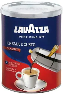 Кофе молотый Lavazza "Crema e Gusto", жестяная банка, 250г/270317