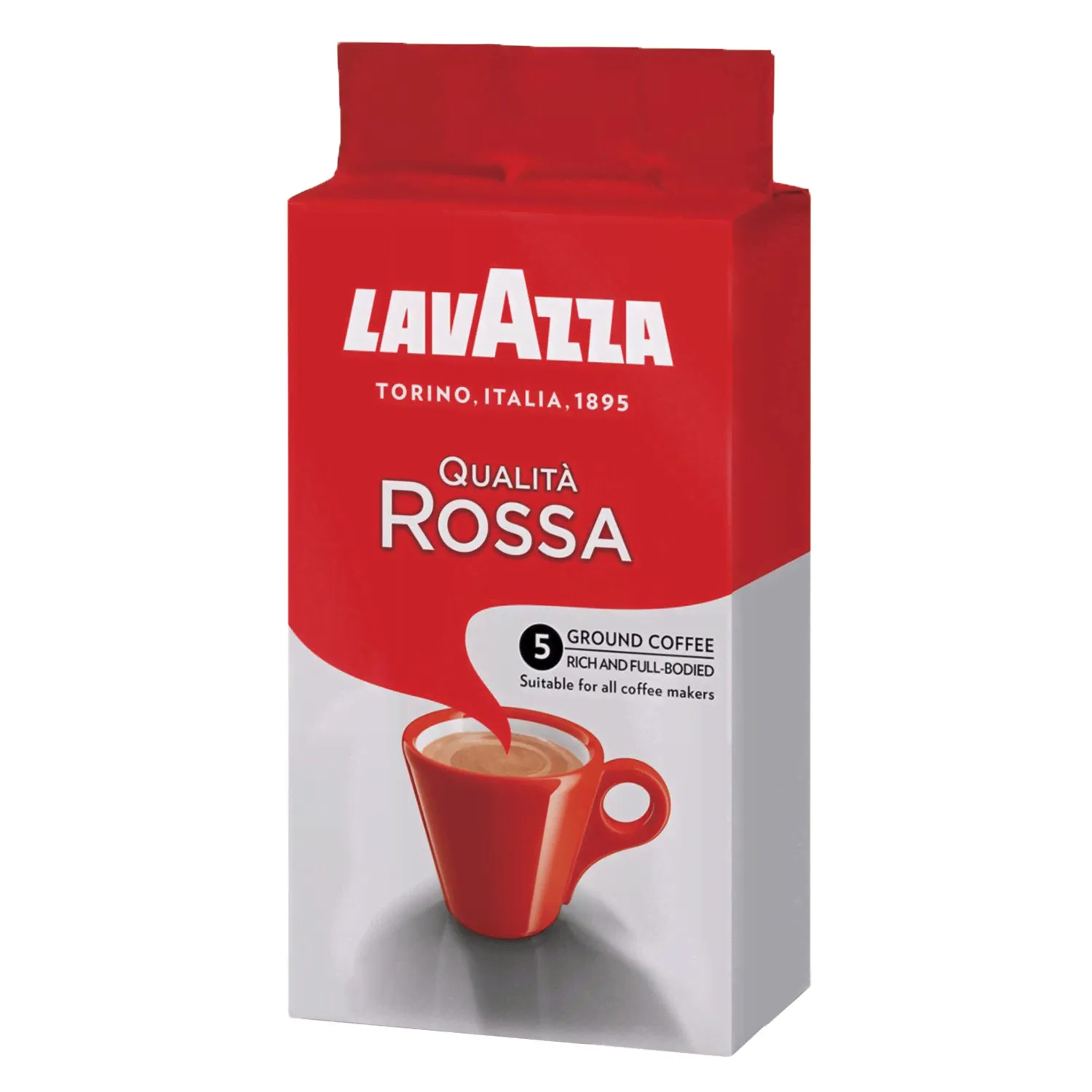 Кофе молотый LAVAZZA "Qualita Rossa" 250 г, ИТАЛИЯ, 3580-1