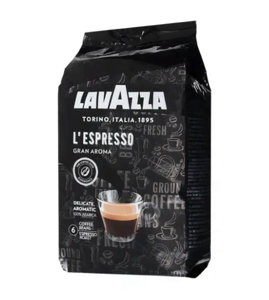 Кофе в зернах Lavazza Gran Aroma Espresso, арабика, 1 кг