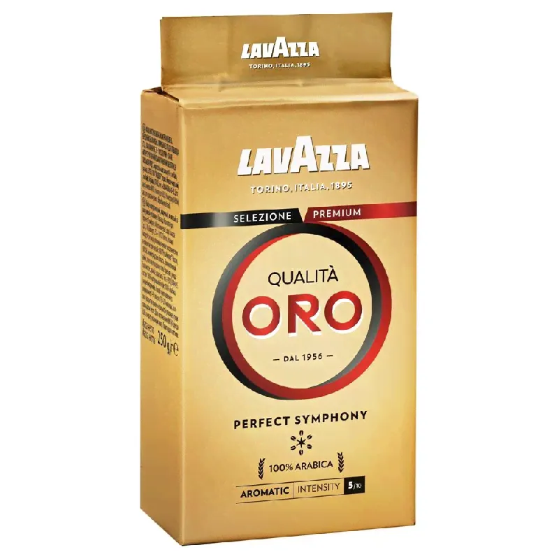 Кофе LAVAZZA QUALITA ORO молотый /вакуум/ 250г*20