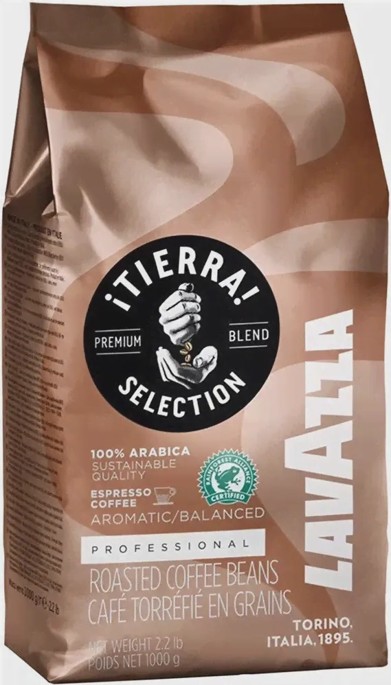 Бакалея Lavazza, "Pro" Tierra Selection, Coffee Beans, 1000 г