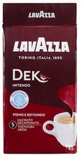 Итальянский КОФЕ без КОФЕИНА Lavazza Dek Intenso 250 г