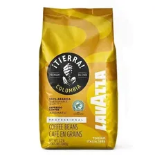 Кофе в зернах Lavazza ¡TIERRA! Colombia 100% Arabica Tropical fruits Lime zest Jasmin пакет 1 кг