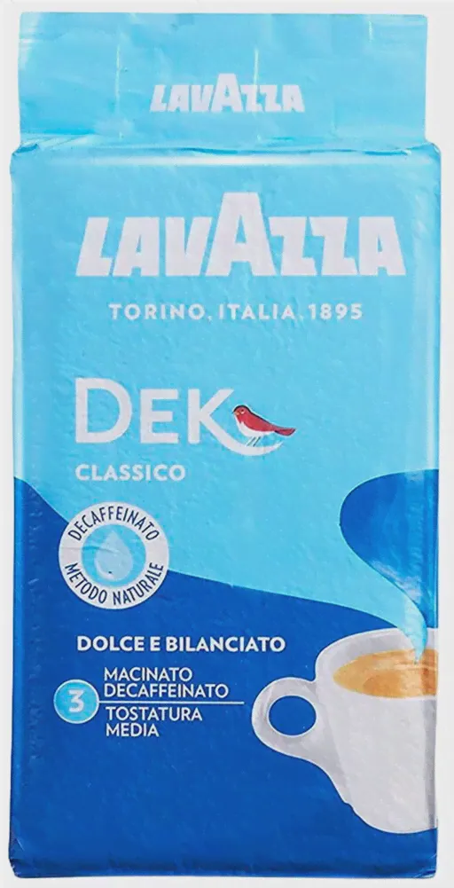 Бакалея Lavazza, "Dek", Ground Coffee, 250 г-0
