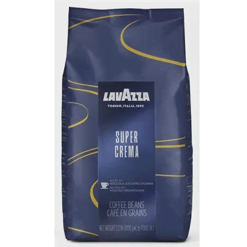 Кофе в зёрнах Lavazza (Лавацца) Super Crema, 1 кг