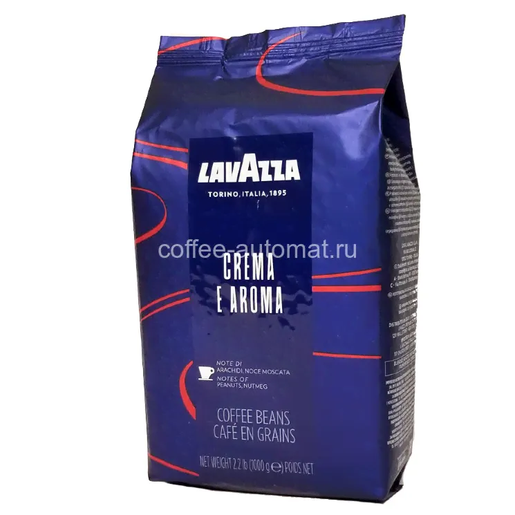Кофе в зернах Lavazza Crema e Aroma blue 1 кг.-0