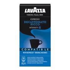 Кофе Lavazza Decaffeinato Ricco в капсулах 5 г 10 шт