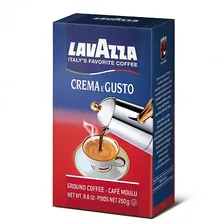 Кофе молотый Lavazza "Crema e Gusto", натуральный, пачка, 250 г