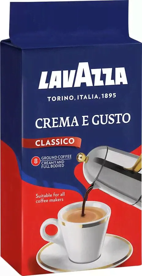 Кофе молотый Lavazza Крема Густо 250г в/у