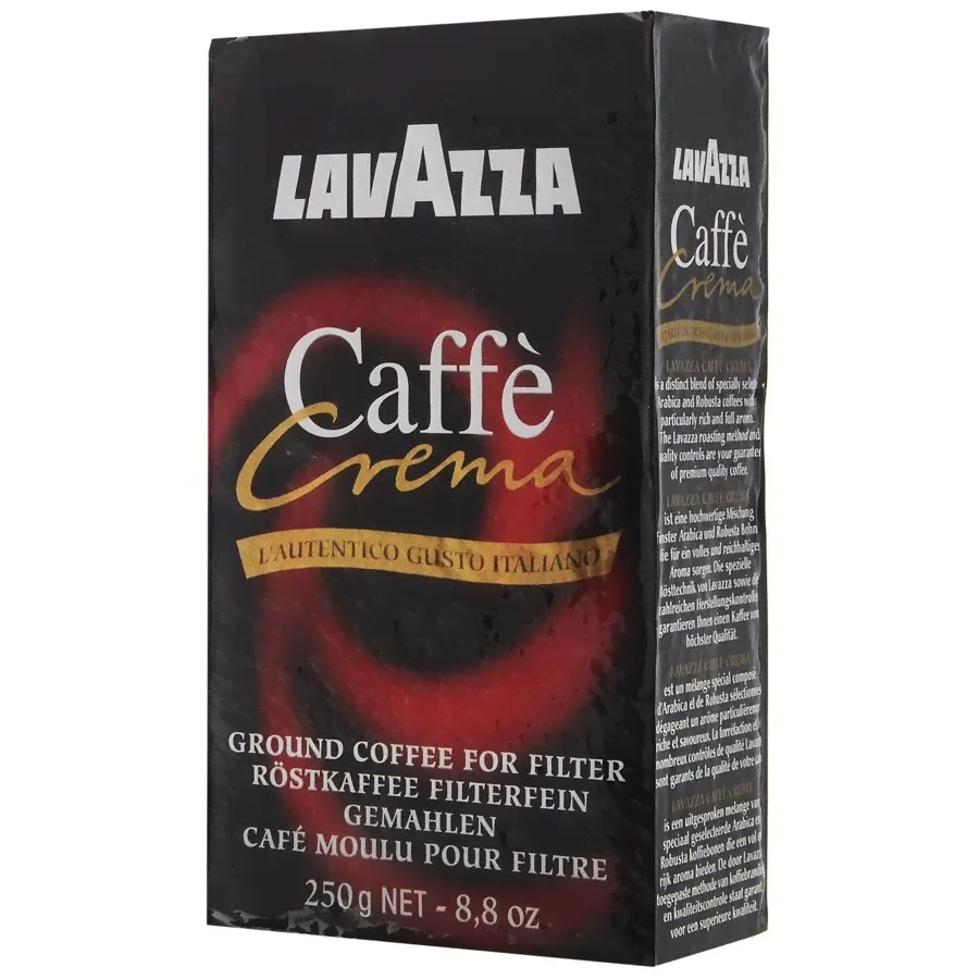 Кофе молотый Lavazza Caffe Crema (250 гр)-0