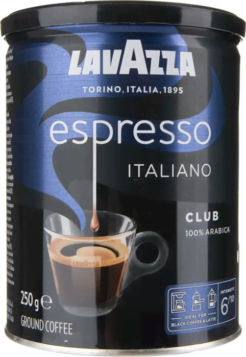 Кофе молотый Lavazza Club 250г-3