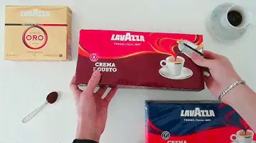 Lavazza Caffè Macinato Crema e Gusto Ricco Tostatura Scura, Ottimo caffè dal gusto intenso e deciso