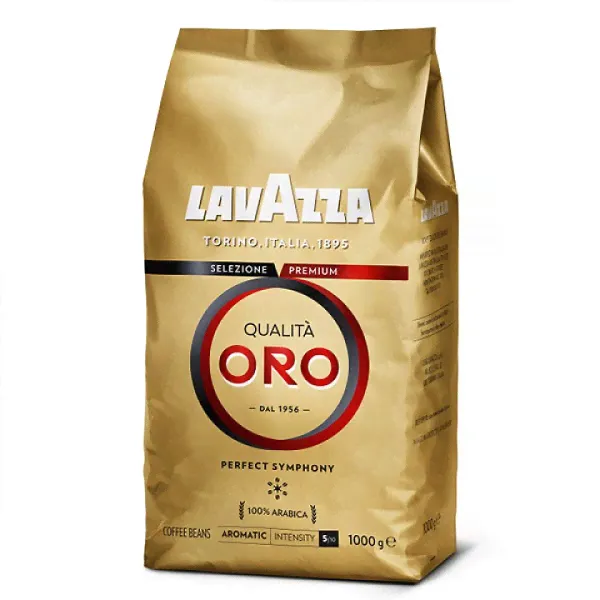 Кофе LAVAZZA Oro зерно м/у, 1000г*6-0