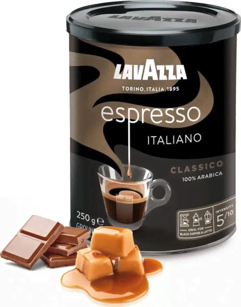 Молотый кофе Lavazza Espresso Italiano 250г пузка